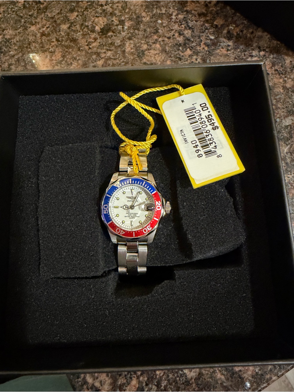 Invicta Red & Blue Watch